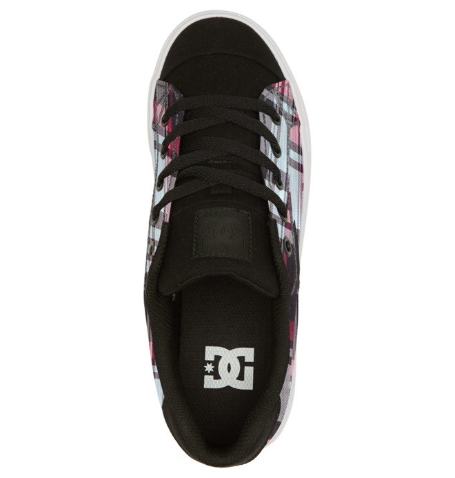 DC Chelsea Women Sneakers Black / Blue | US-1760GVM