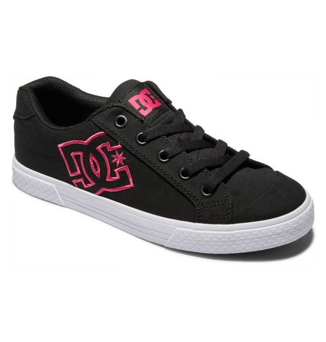 DC Chelsea Women Sneakers Black / Pink / Black | US-6057TZU