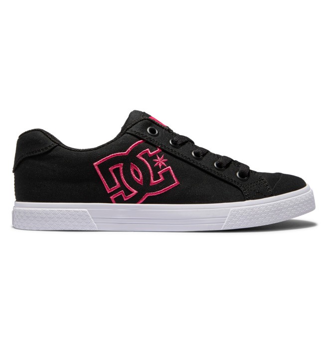 DC Chelsea Women Sneakers Black / Pink / Black | US-6057TZU