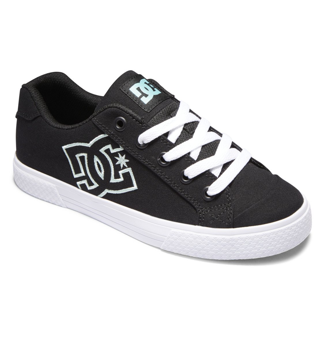 DC Chelsea Women Sneakers Black / Turquoise | US-9652EFV