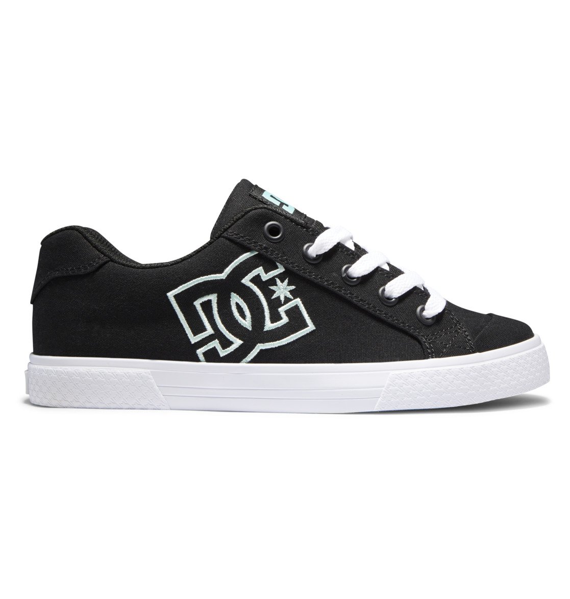 DC Chelsea Women Sneakers Black / Turquoise | US-9652EFV