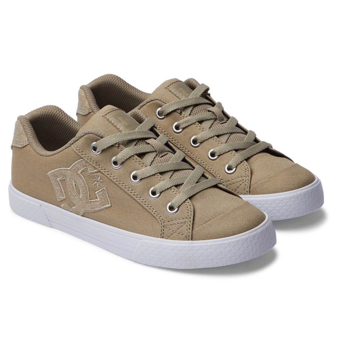 DC Chelsea Women Sneakers Grey Brown | US-3158YLF