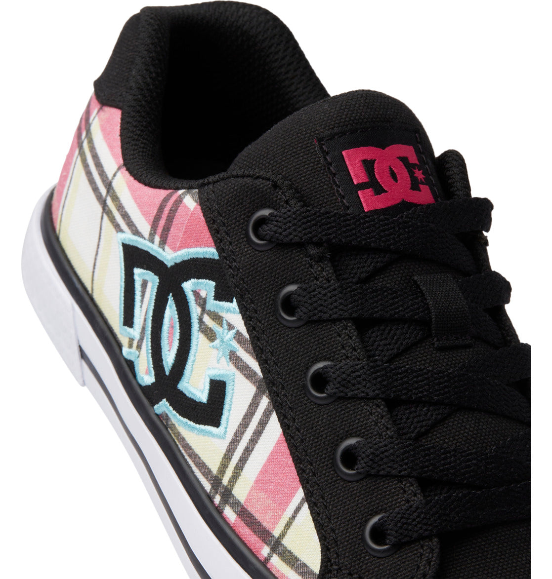 DC Chelsea Women Sneakers Grunge Plaid | US-5370FTN