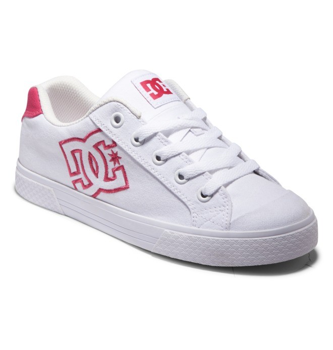 DC Chelsea Women Sneakers White / Pink | US-0197QOA