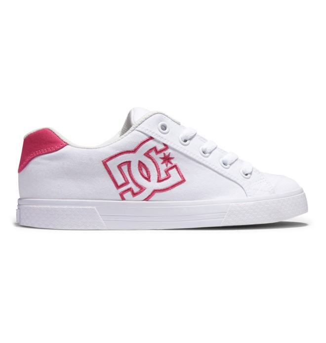 DC Chelsea Women Sneakers White / Pink | US-0197QOA