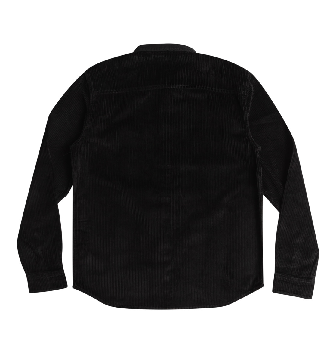 DC Closed Lines Long Sleeve Men Shirts Black | US-2063FRV