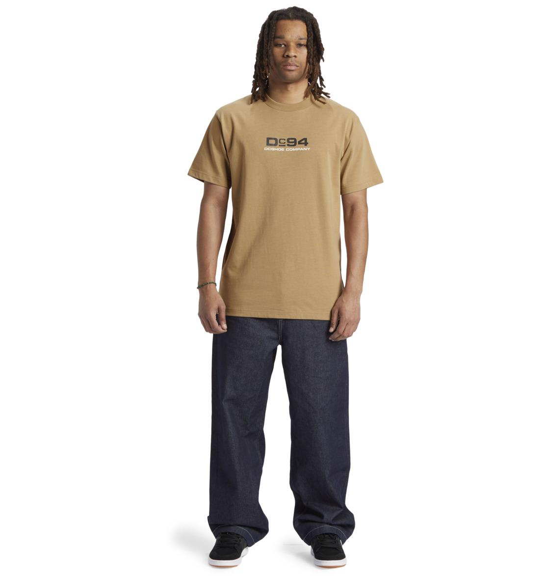 DC Compass Men T-Shirt Brown | US-3197XES