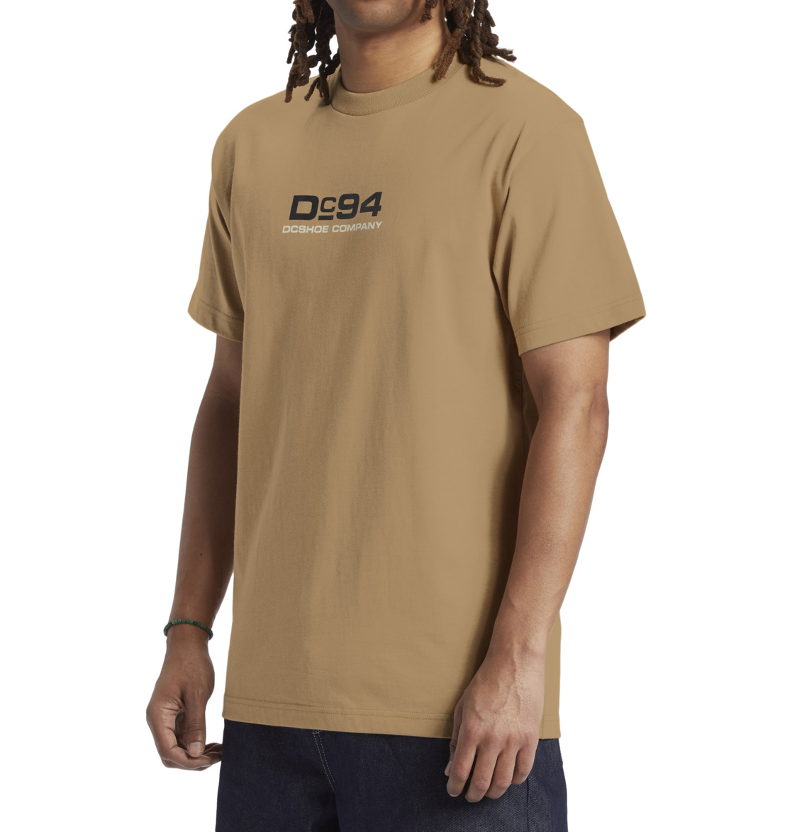 DC Compass Men T-Shirt Brown | US-3197XES