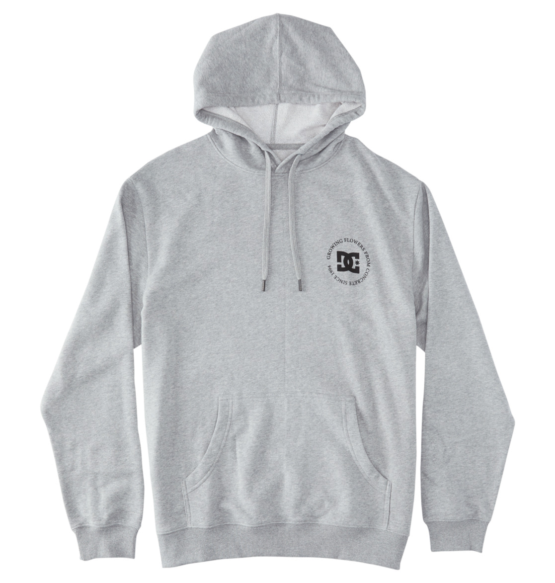 DC Concrete Men Hoodie Grey | US-2495ERT