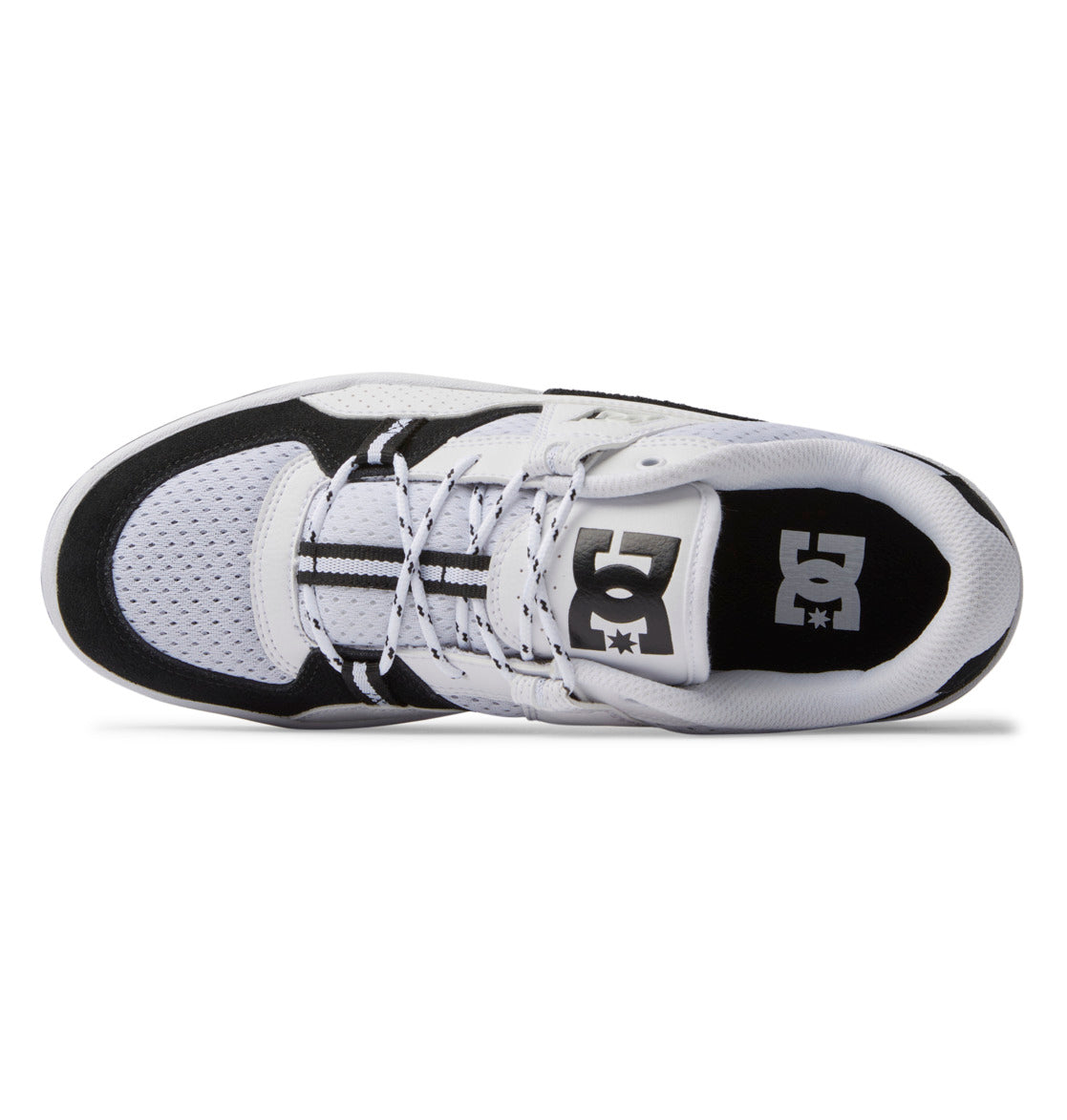 DC Construct Men Sneakers Black / White | US-2816VPU