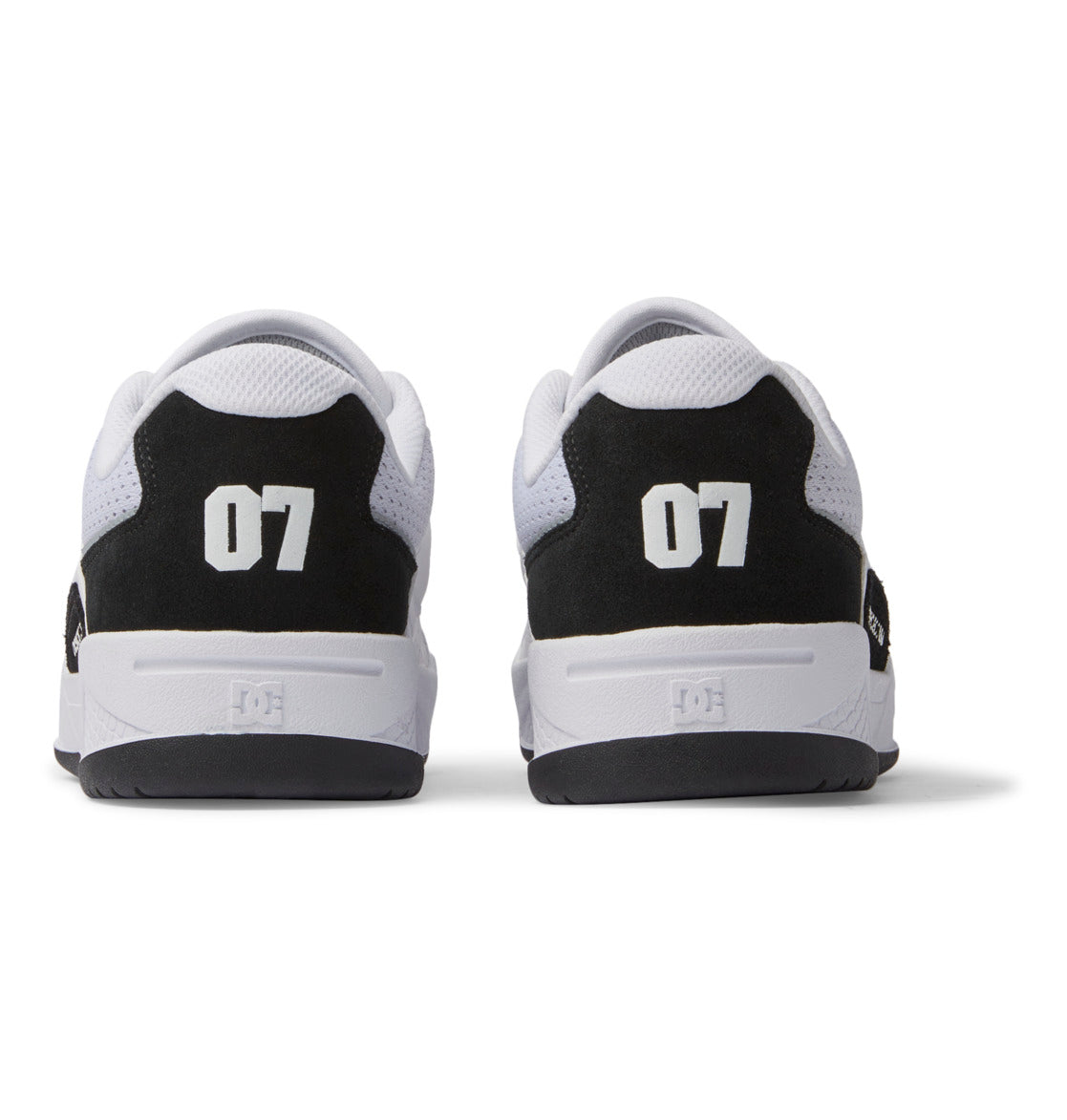 DC Construct Men Sneakers Black / White | US-2816VPU