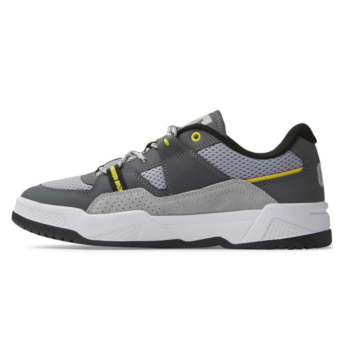 DC Construct Men Sneakers White / Grey / Yellow | US-4098XKO