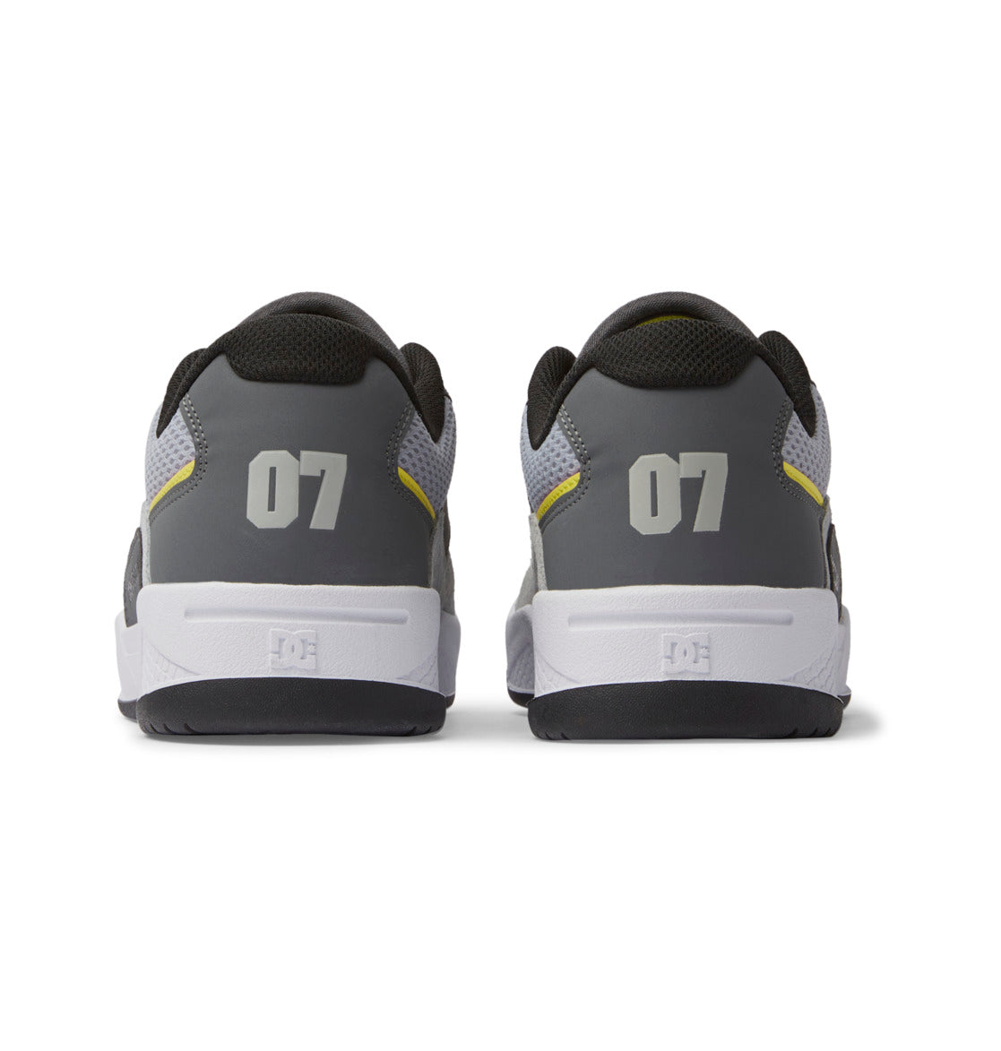 DC Construct Men Sneakers White / Grey / Yellow | US-4098XKO