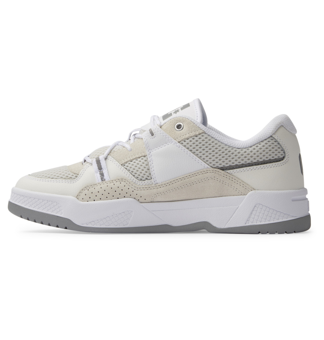 DC Construct Men Sneakers White | US-9584CHP