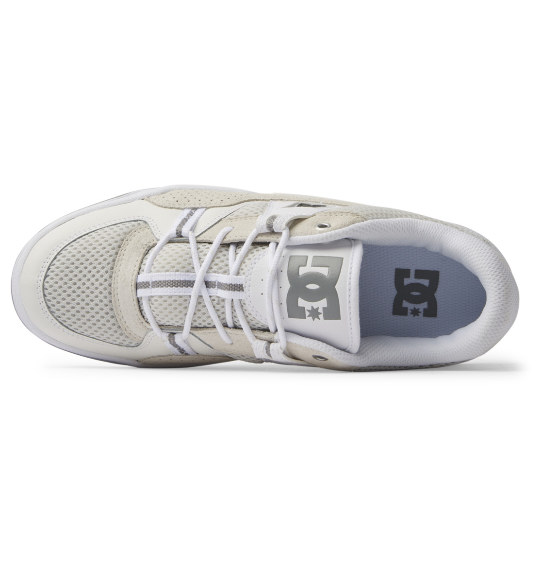 DC Construct Men Sneakers White | US-9584CHP