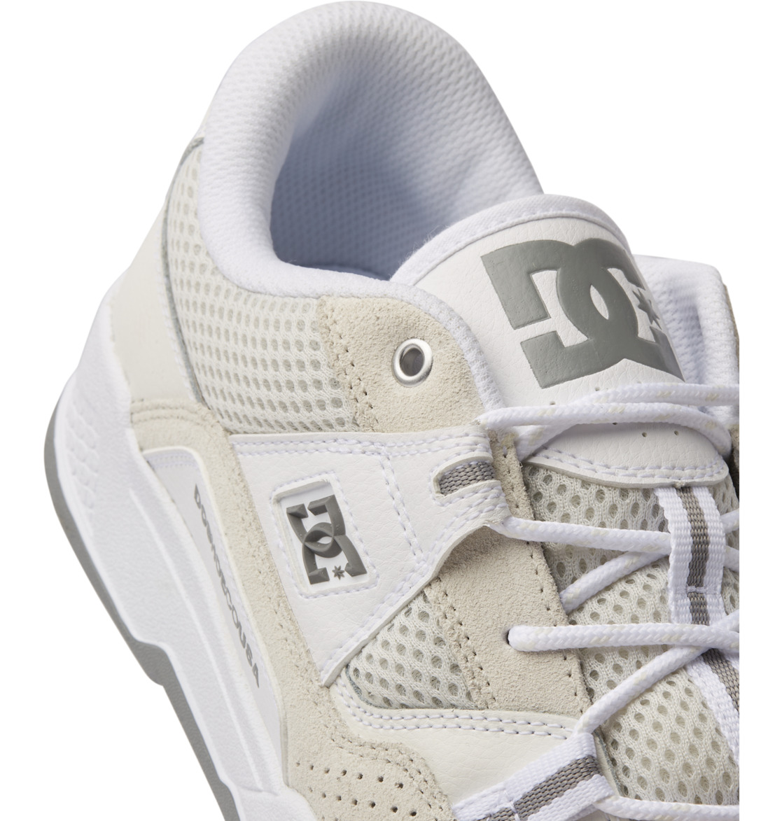 DC Construct Men Sneakers White | US-9584CHP