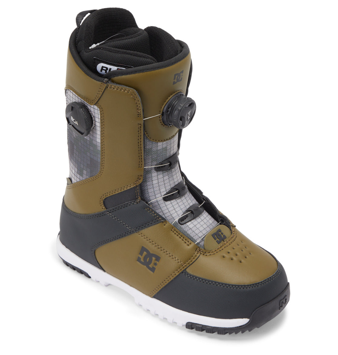 DC Control BOA® Men Snowboard Boots Olive | US-2871BGH