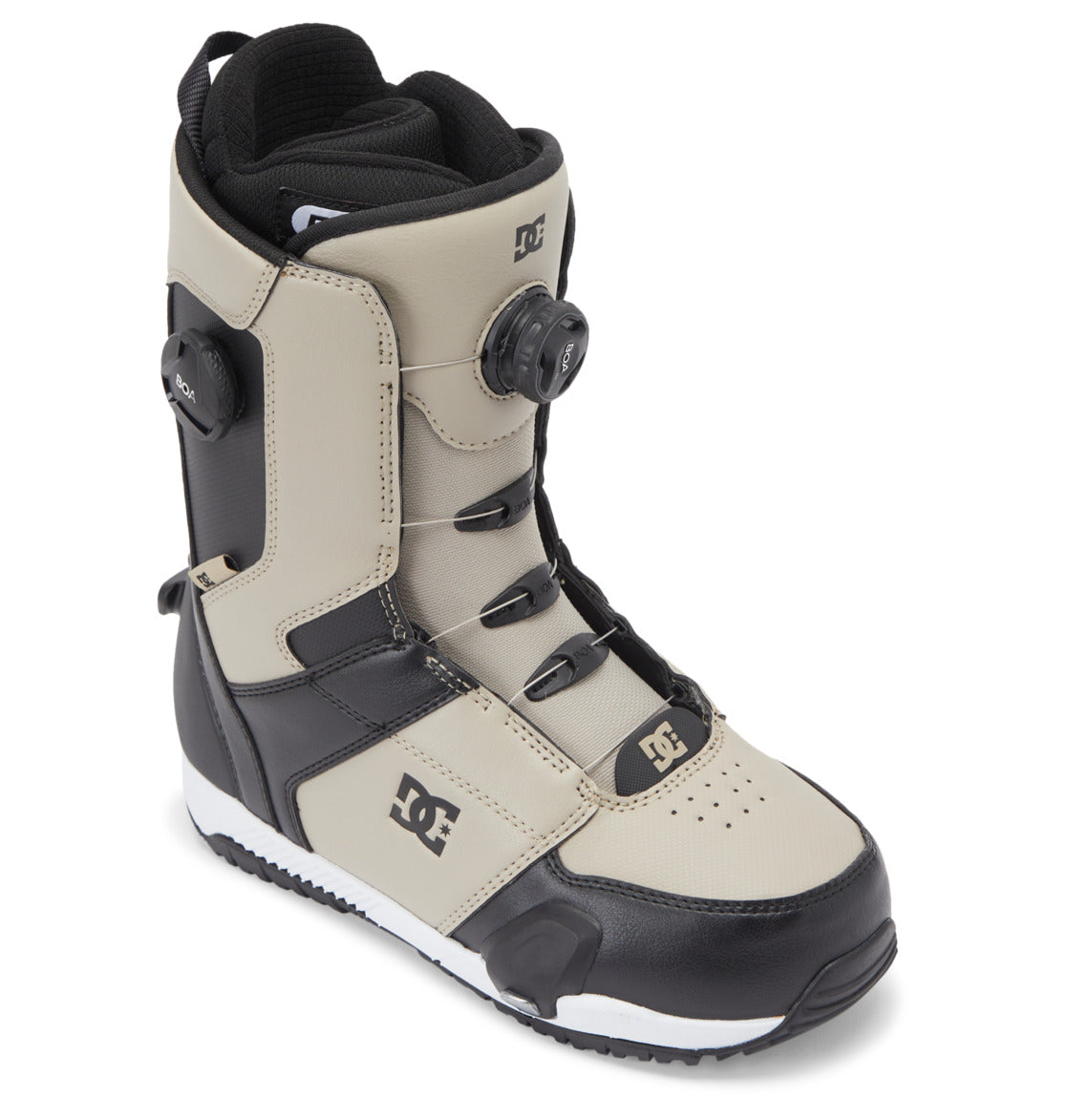 DC Control Step On BOA® Men Snowboard Boots Light Brown / White | US-8254SWP