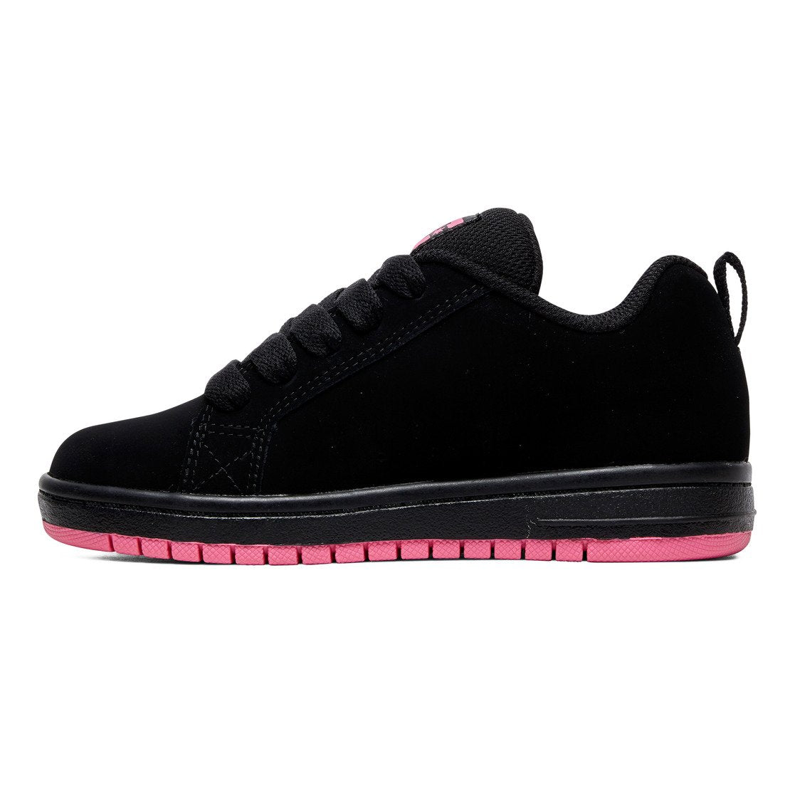 DC Court Graffik Kids' Sneakers Black / Pink | US-0872AVN