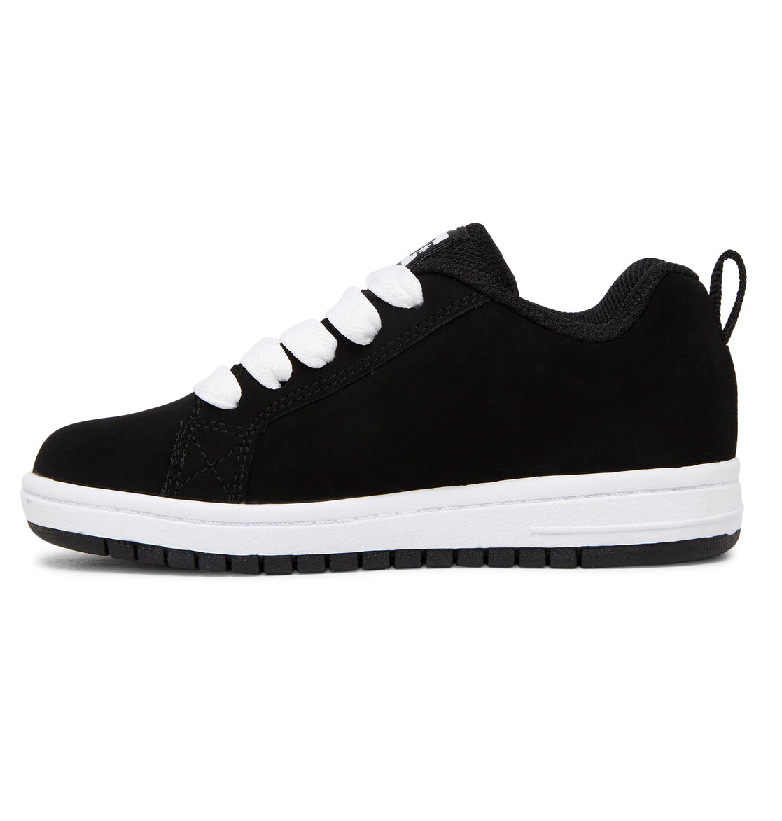 DC Court Graffik Kids' Sneakers Black / White | US-2107BAV