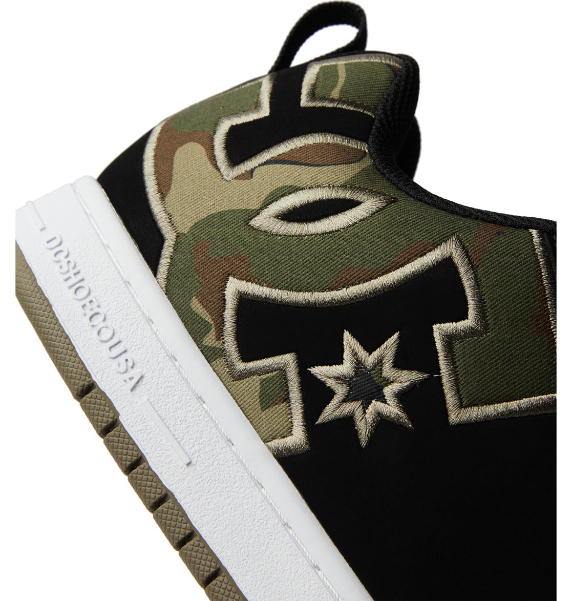 DC Court Graffik Men Sneakers Black / Green | US-2534XID