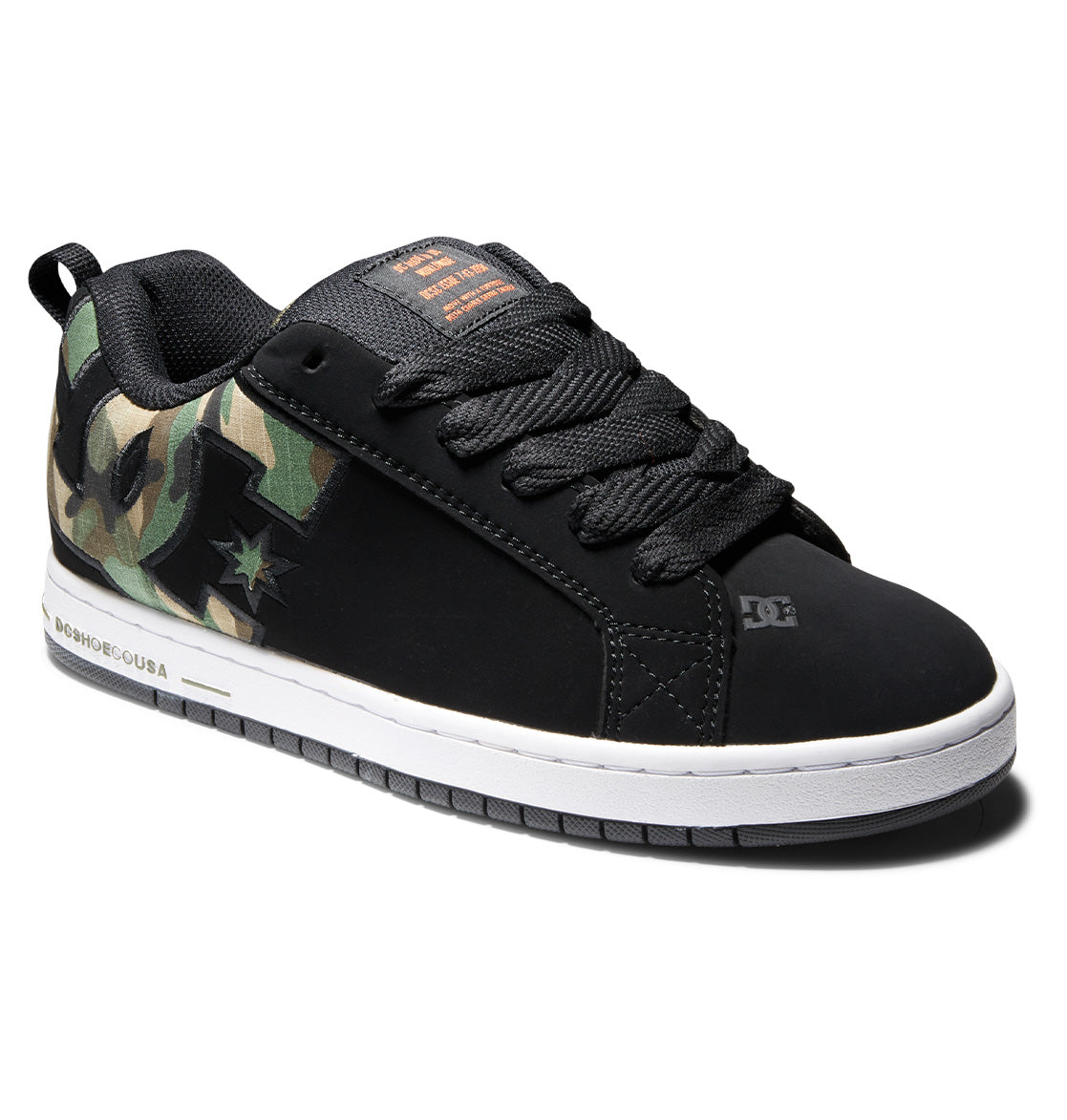 DC Court Graffik Men Sneakers Black | US-4719CZM