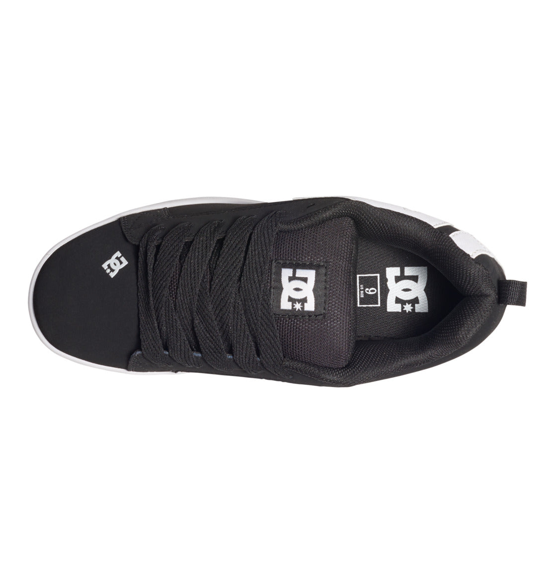 DC Court Graffik Men Sneakers Black | US-6540HPX