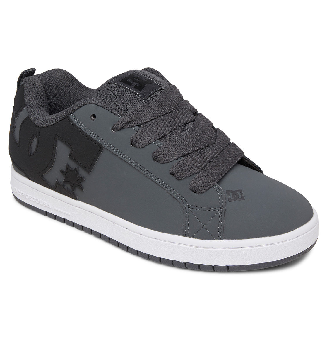 DC Court Graffik Men Sneakers Grey / Black / White | US-9836OZA