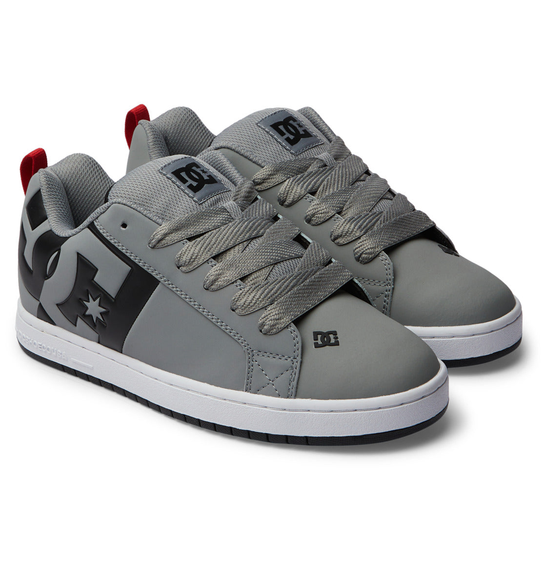 DC Court Graffik Men Sneakers Grey / Black / Grey | US-2971JDO