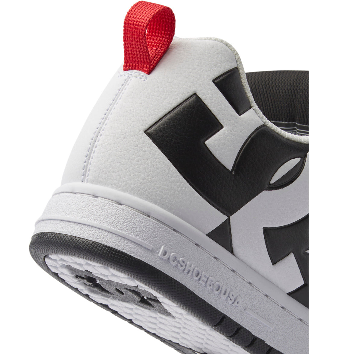 DC Court Graffik Men Sneakers White / Black / White | US-5942CZQ