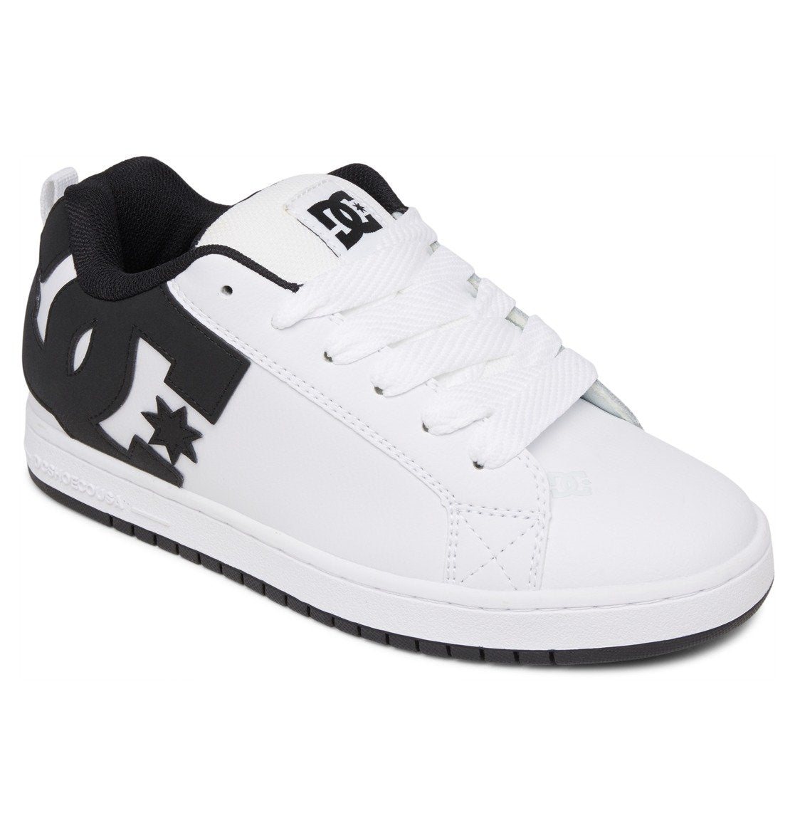 DC Court Graffik Men Sneakers White / Black | US-6438CRX