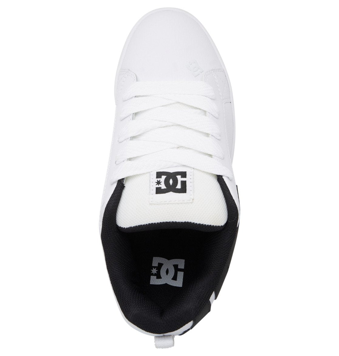 DC Court Graffik Men Sneakers White / Black | US-6438CRX