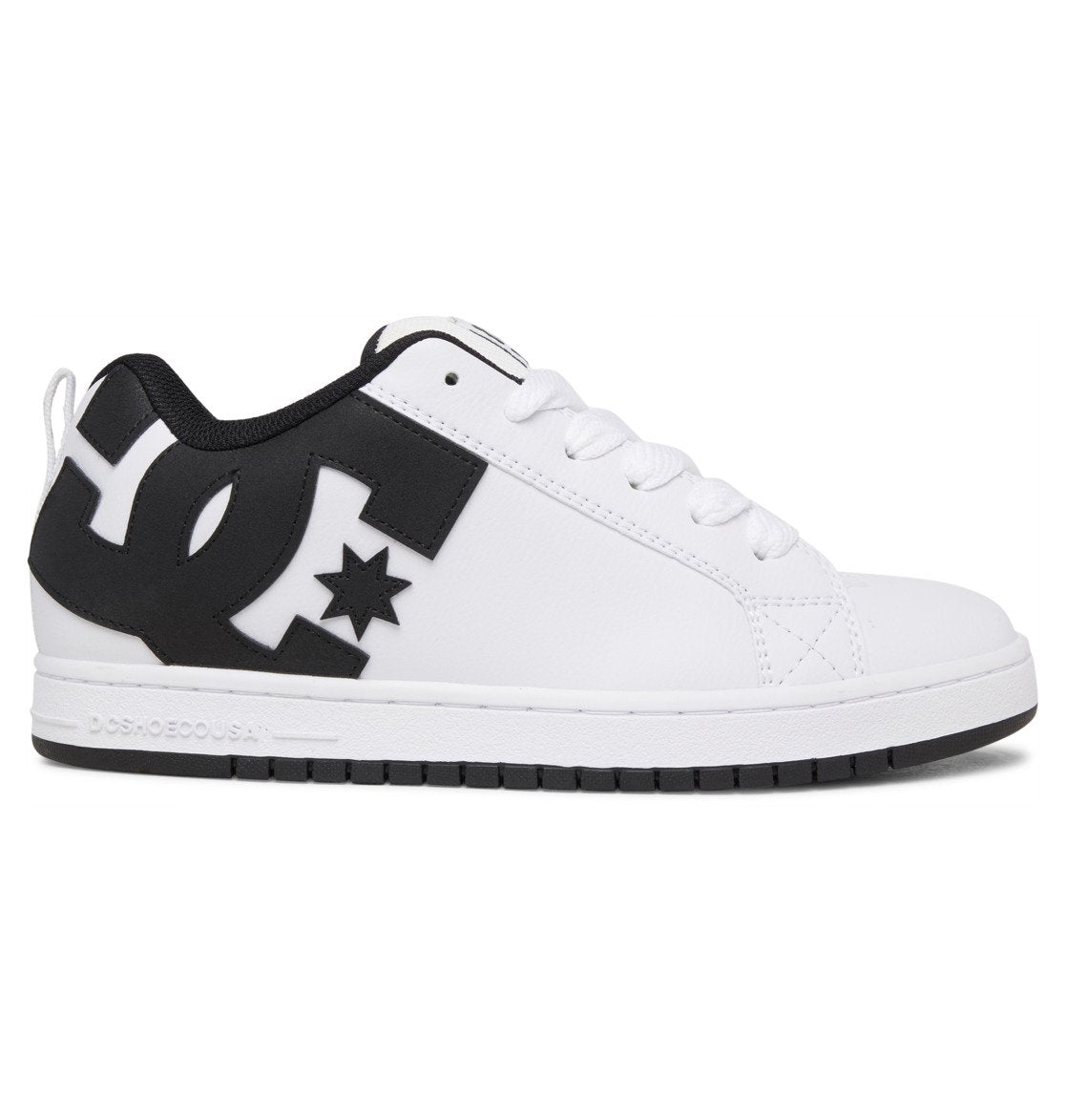 DC Court Graffik Men Sneakers White / Black | US-6438CRX