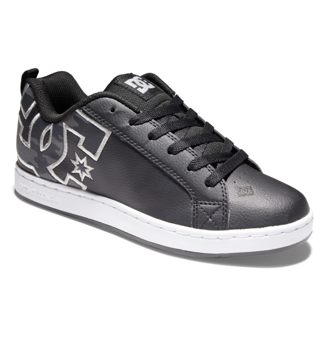 DC Court Graffik Women Sneakers Black Camo | US-6597AKN