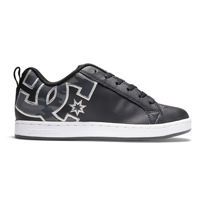 DC Court Graffik Women Sneakers Black Camo | US-6597AKN