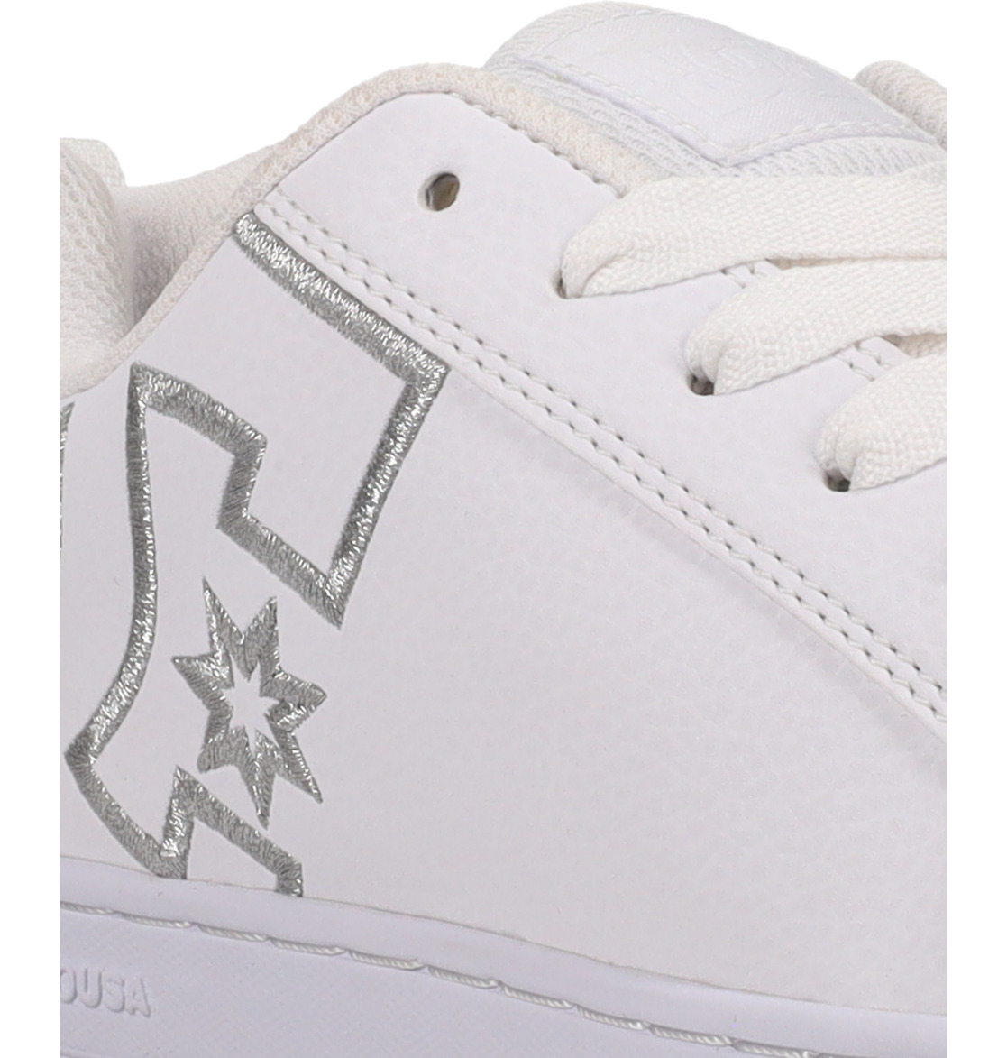 DC Court Graffik Women Sneakers White / Silver | US-4295IOE