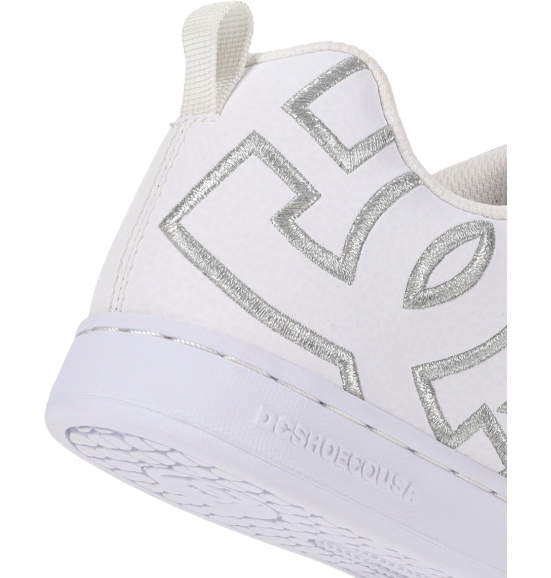 DC Court Graffik Women Sneakers White / Silver | US-4295IOE