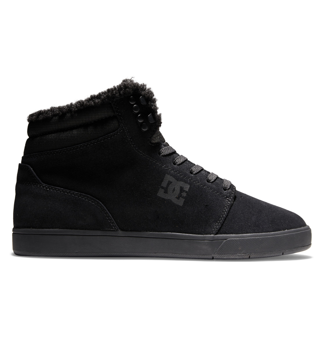 DC Crisis 2 Hi Wnt High Top Leather Winterized Men Winter Boots Black | US-3490UTE