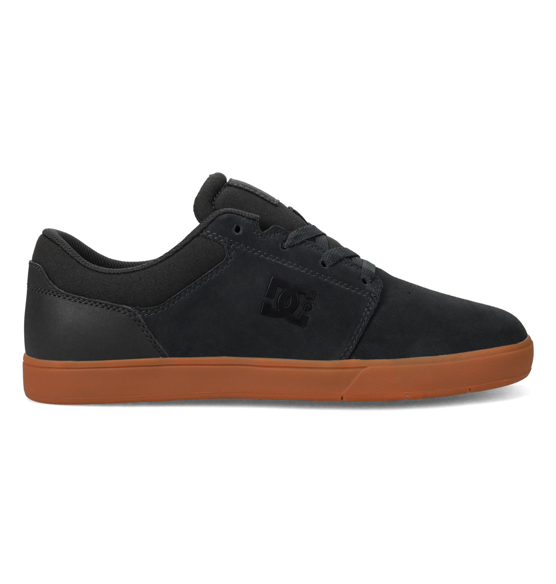 DC Crisis 2 Leather Men Sneakers Grey | US-4637EQY