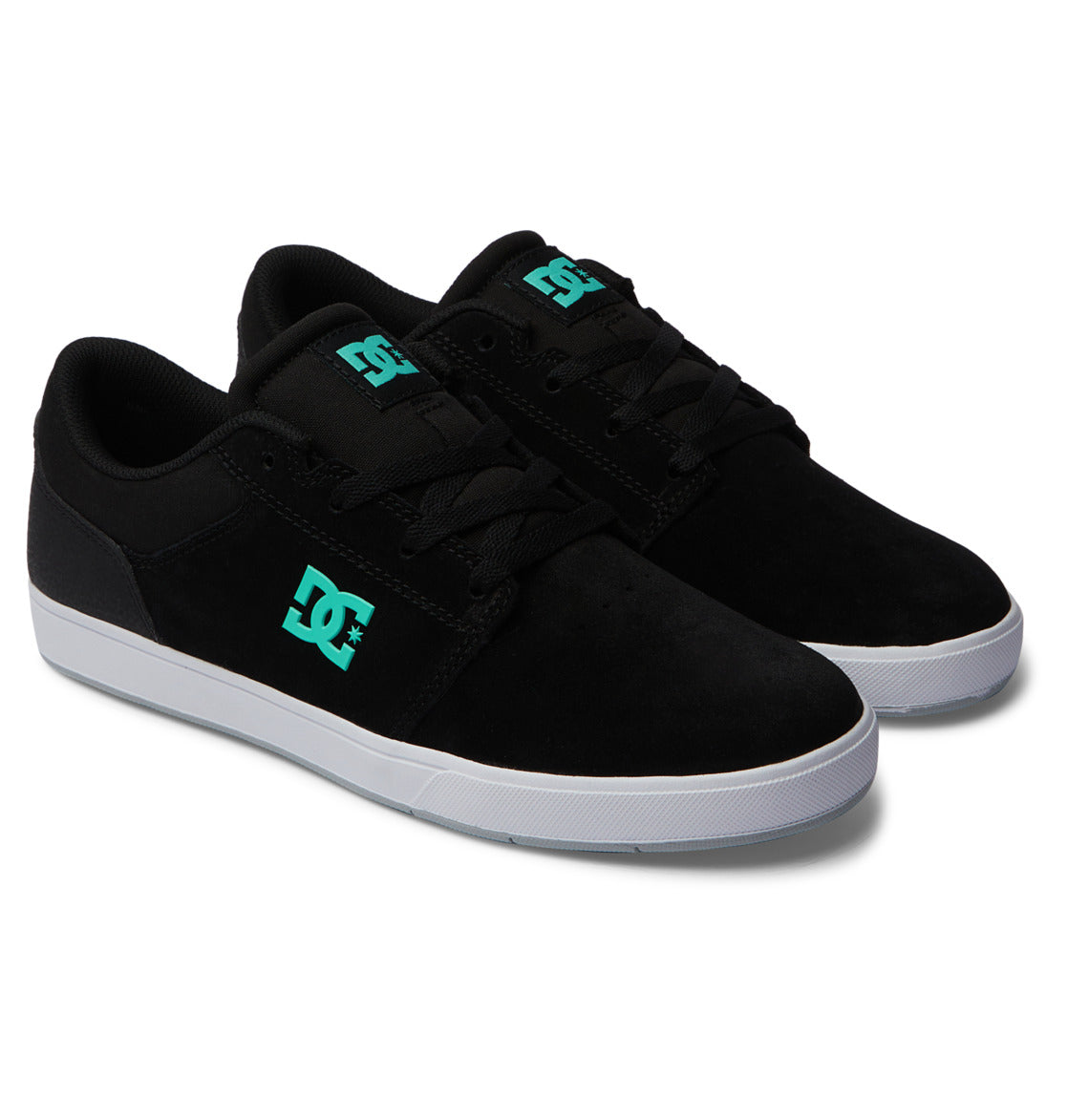 DC Crisis 2 Men Sneakers Black / Green | US-0167ALG