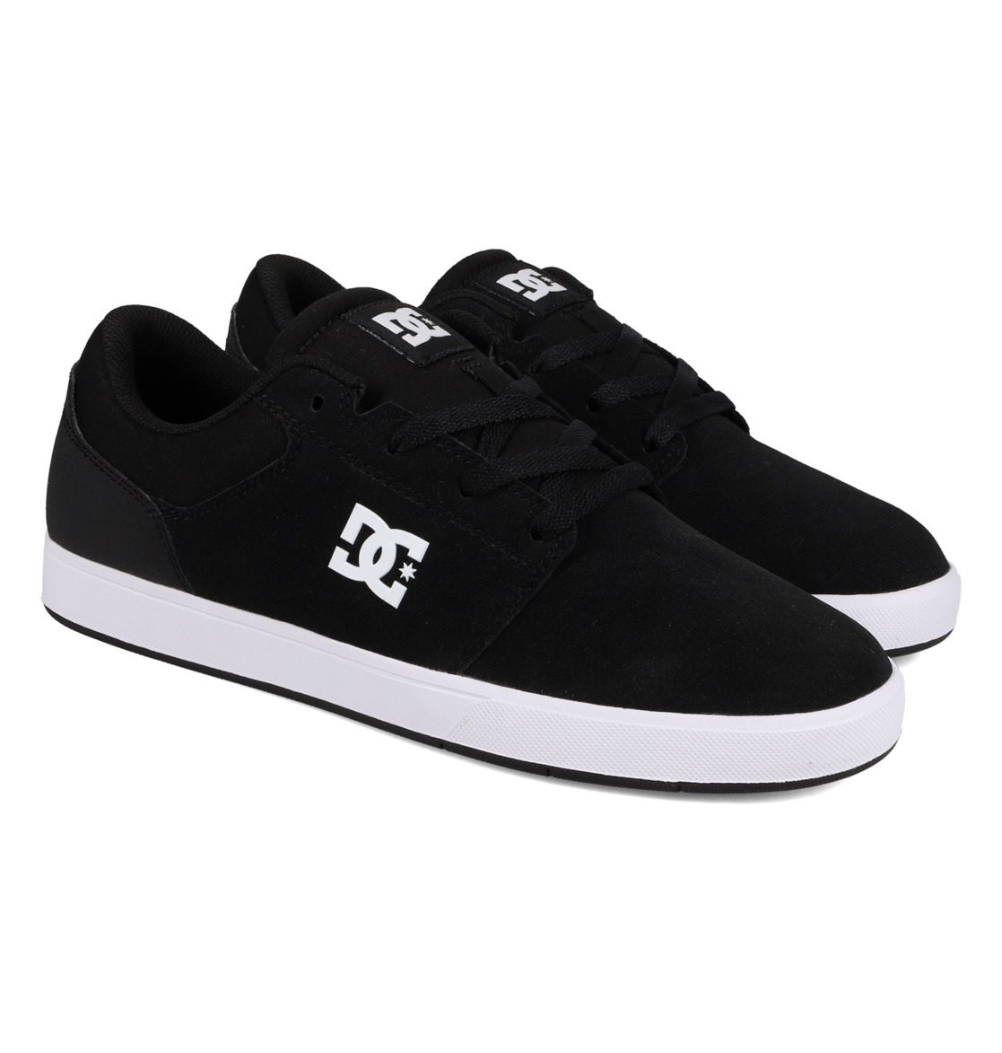 DC Crisis 2 Men Sneakers Black / White | US-8279BHP