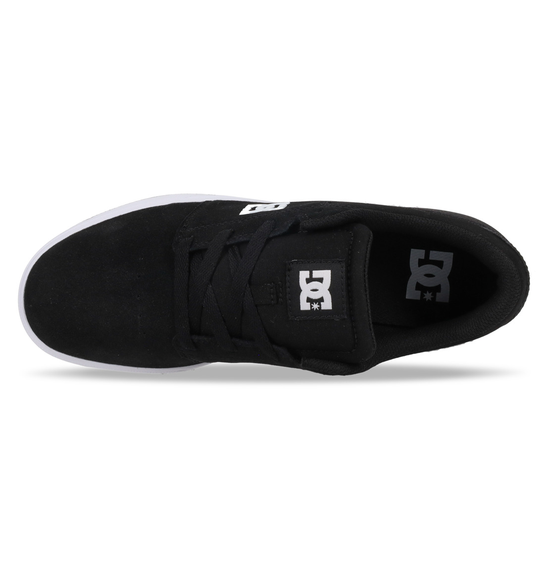 DC Crisis 2 Men Sneakers Black / White | US-8279BHP