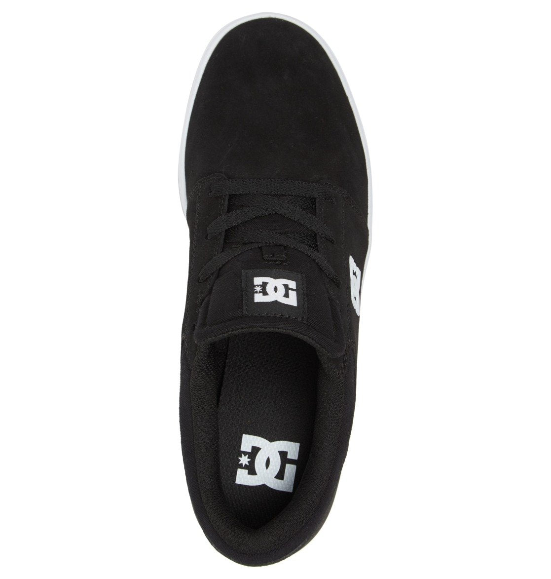 DC Crisis 2 Men Sneakers Black / White | US-7905WXJ