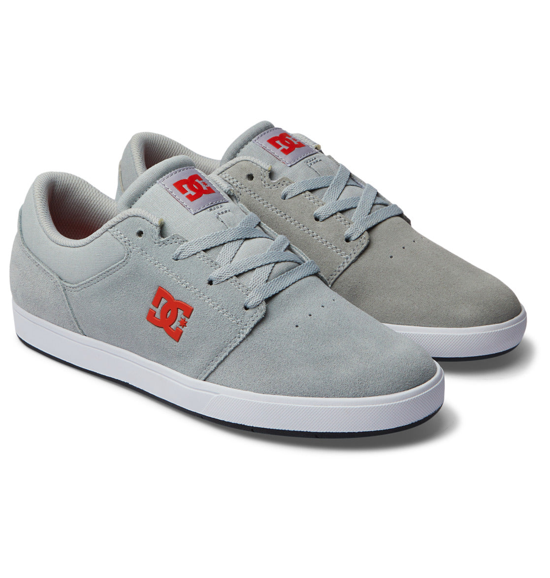 DC Crisis 2 Men Sneakers Grey / White / Grey | US-2490NQC