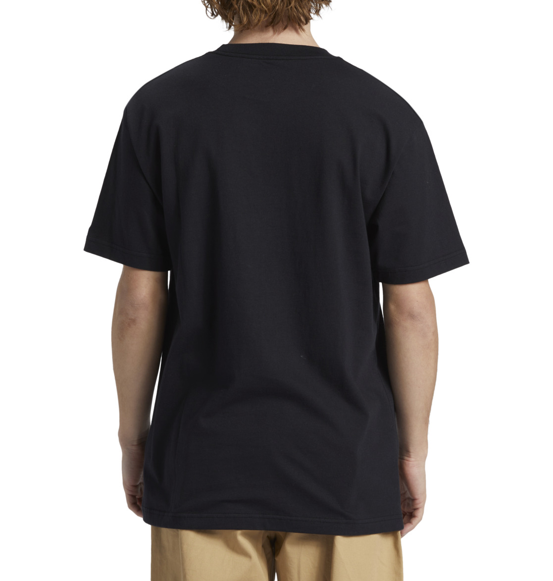 DC Crunch Men T-Shirt Black | US-4368BTF