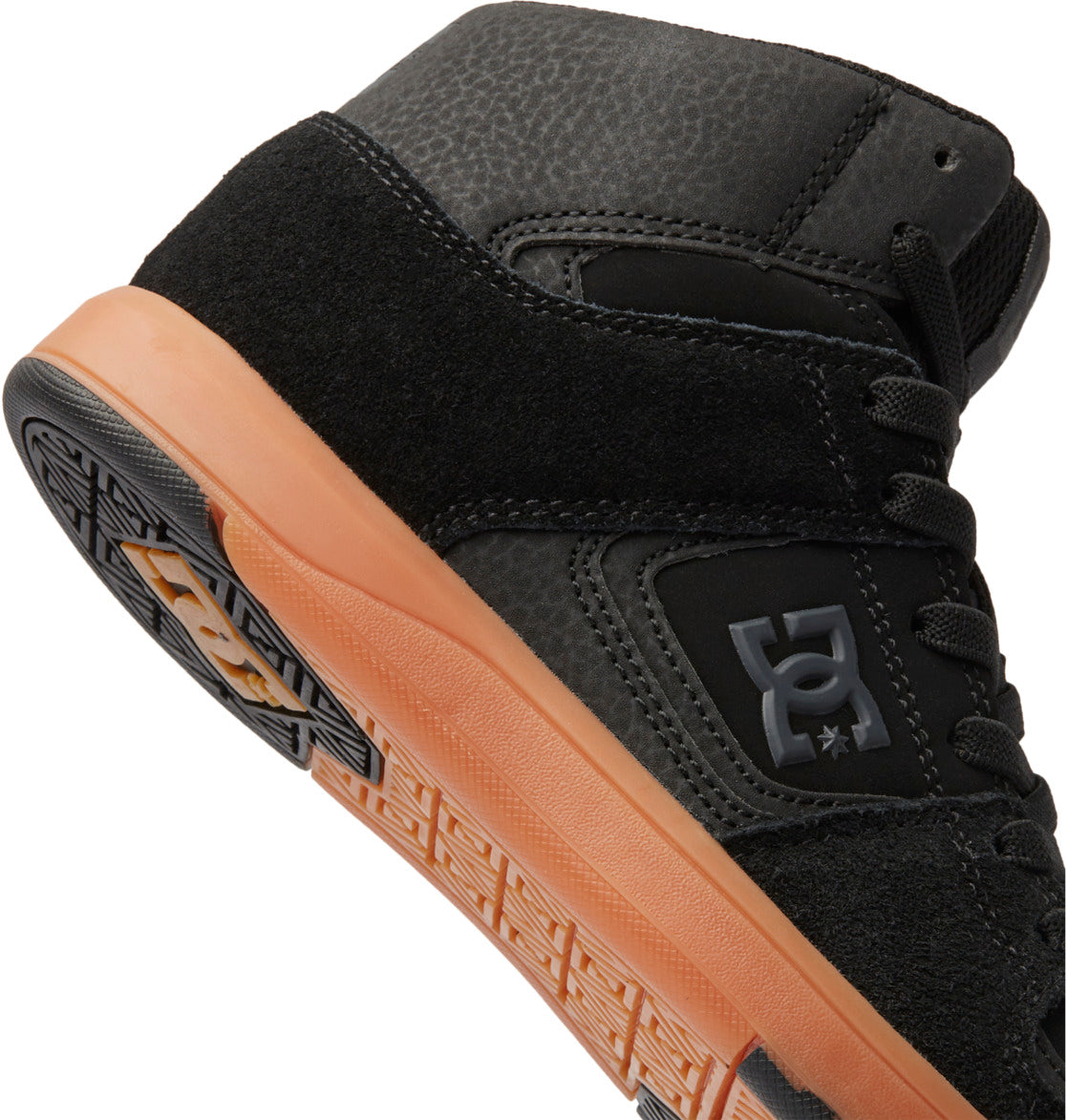 DC Cure High-Top Kids' Sneakers Black | US-7319QLO