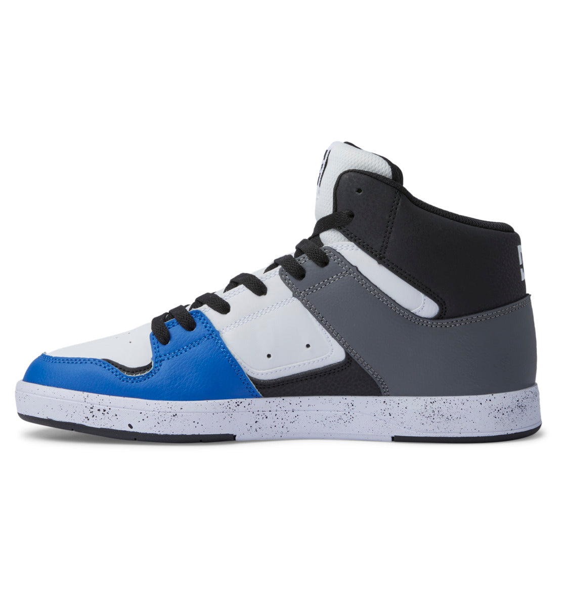 DC Cure High-Top Men Sneakers Black / Grey / Blue | US-0547ATF