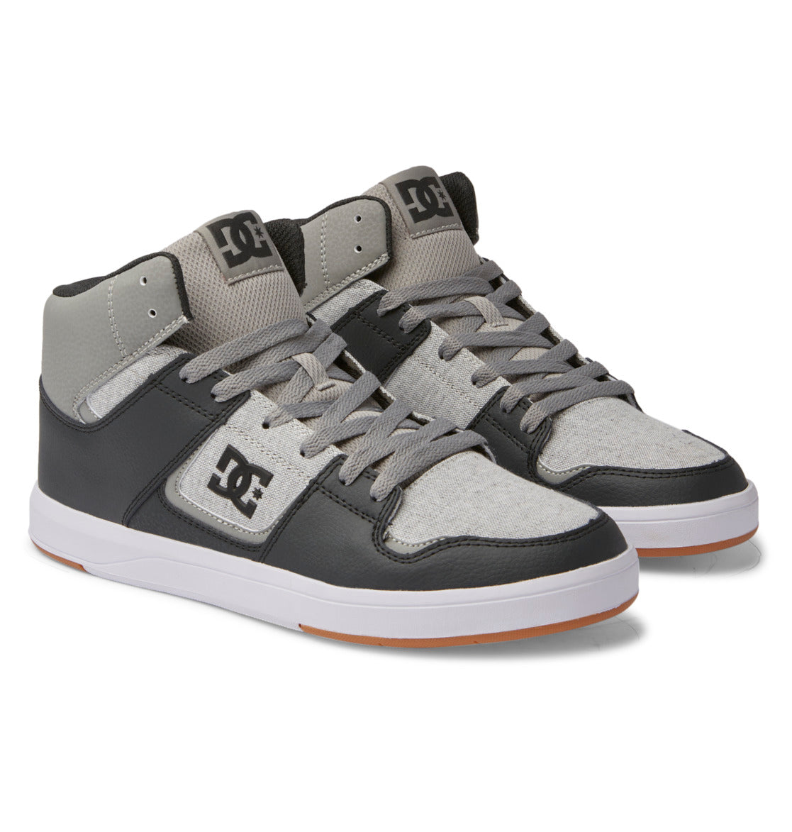 DC Cure High-Top Men Sneakers Dark Grey / Light Grey | US-2403HQC