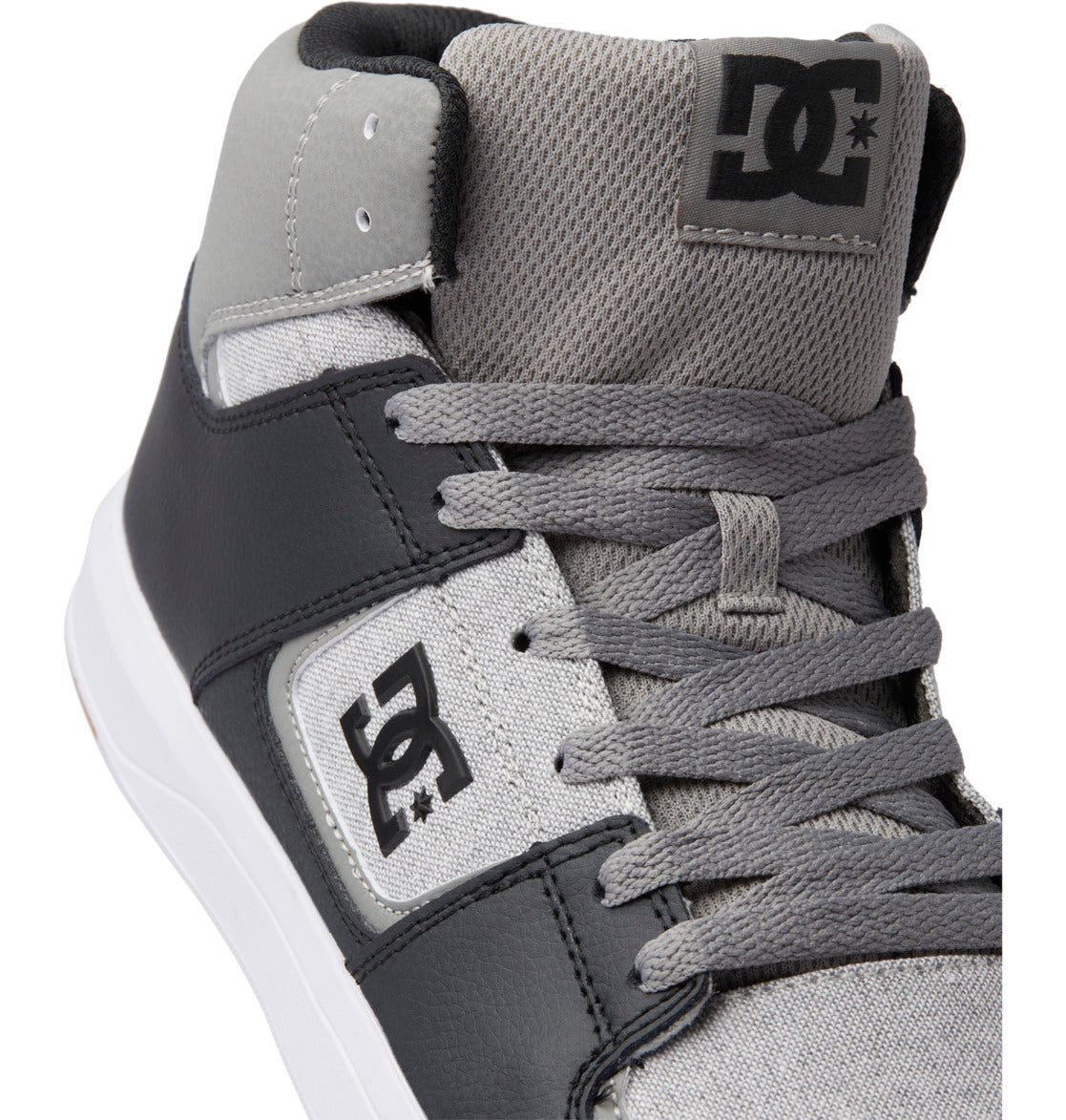 DC Cure High-Top Men Sneakers Dark Grey / Light Grey | US-2403HQC