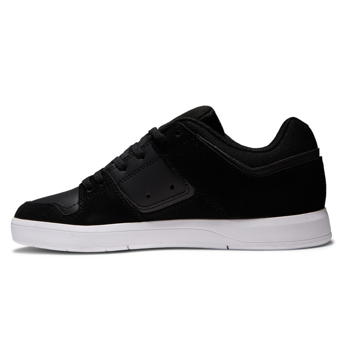 DC Cure Leather Men Skate Shoes Black | US-5462XSV